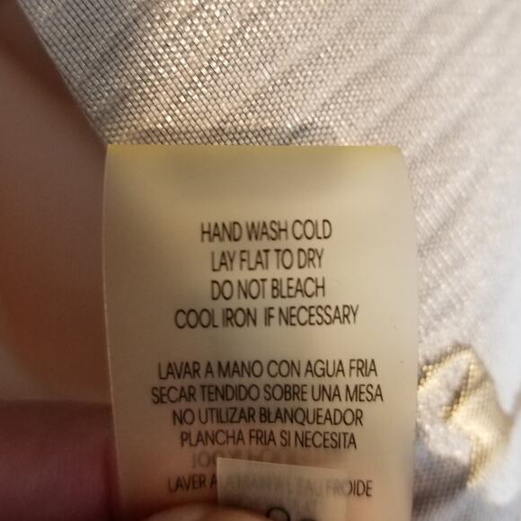 Calvin Klein Women's Metallic Off The Shoulder Cocktail Evening Dress Size 4 - Picture 8 of 9